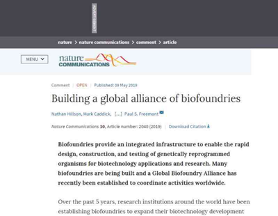 合成生物學 深圳引領(lǐng)國際協(xié)作，開啟“組裝生命”新紀元